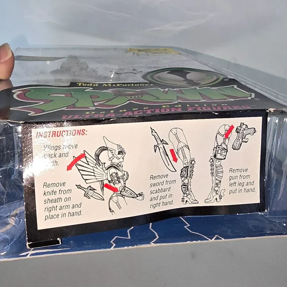 Spawn “COSMIC ANGELA” Action Figure 1995 McFarlane Toys, Vintage